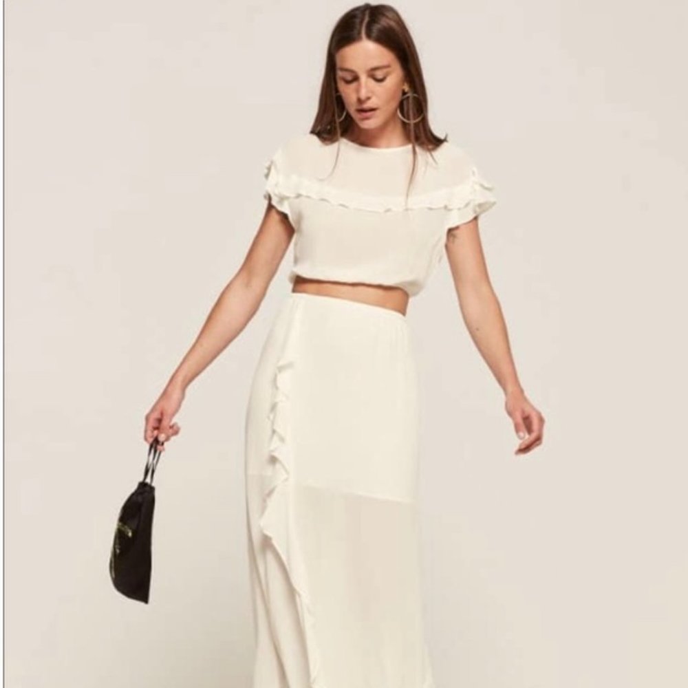 NWT Reformation Sahara Two Piece Dress